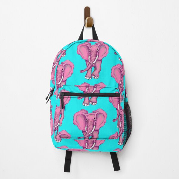 Item preview, Pink Elephant Daydream – Whimsical Hand Drawn Elephant designed and sold by ArtflyStudio.