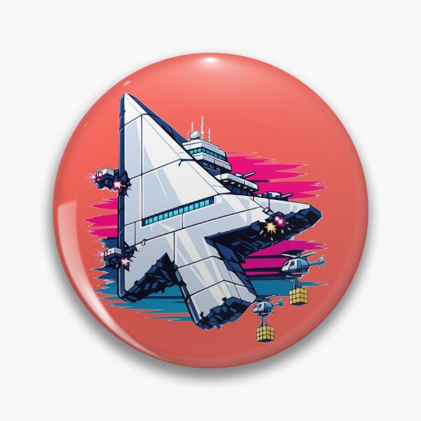 Item preview, Retrowave Cursor Fortress designed and sold by KungPowUnicorn.