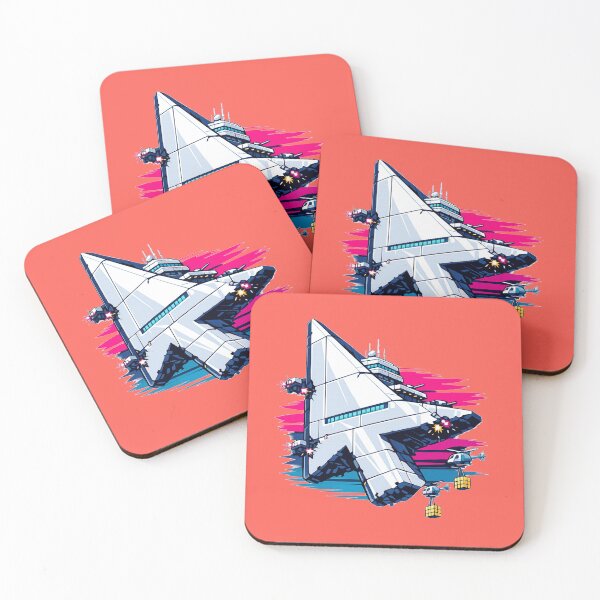 Item preview, Retrowave Cursor Fortress designed and sold by KungPowUnicorn.