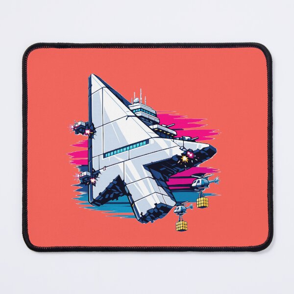 Item preview, Retrowave Cursor Fortress designed and sold by KungPowUnicorn.