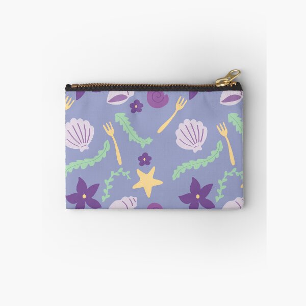 Item preview, Purple seashell pattern designed and sold by ZuriRetroPrints.