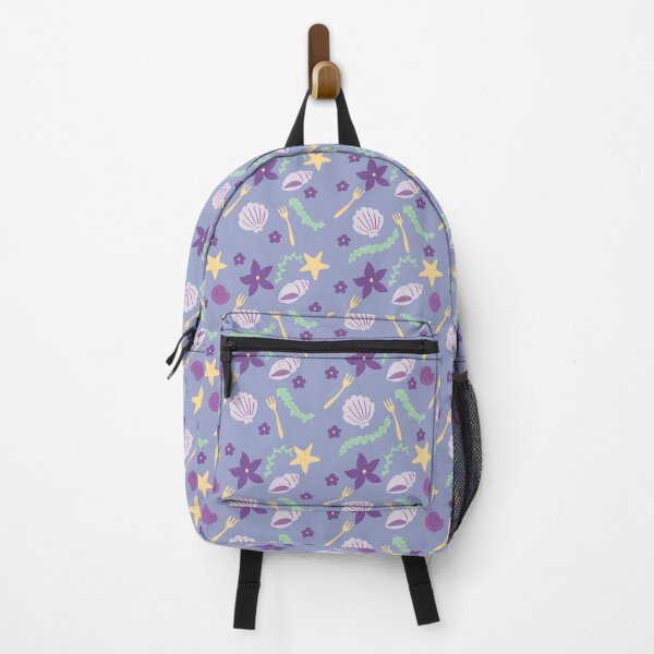 Item preview, Purple seashell pattern designed and sold by ZuriRetroPrints.