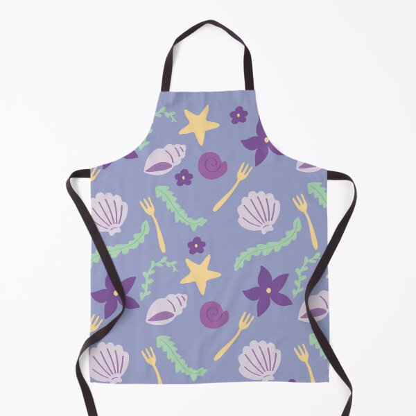 Item preview, Purple seashell pattern designed and sold by ZuriRetroPrints.