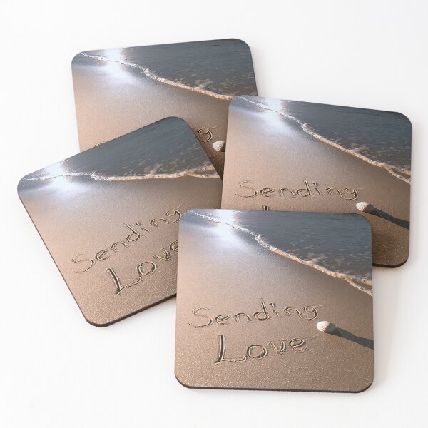 Item preview, Sending Love Sand Art Under Full Moon Atmosphere designed and sold by chase-thewave.