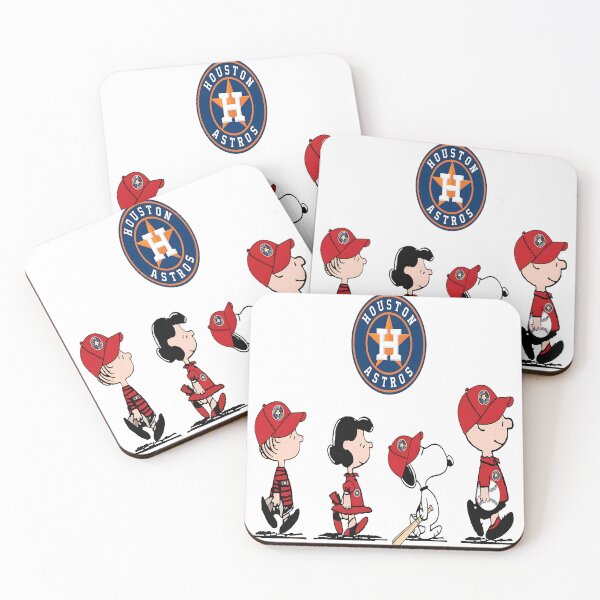Item preview, Snoopy Supports Houston Astros Baseball designed and sold by abrahimdiaz.