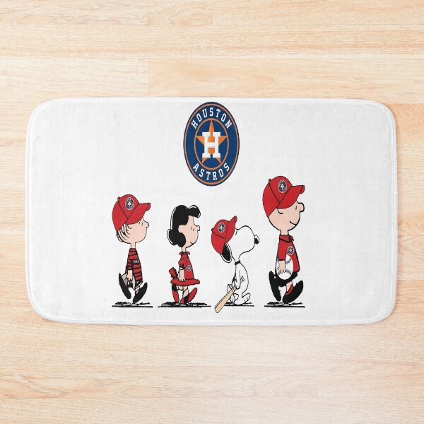 Item preview, Snoopy Supports Houston Astros Baseball designed and sold by abrahimdiaz.