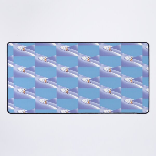 Item preview, Minimalist Skiing Adventure – Winter Mountain Snow designed and sold by KiraChie.