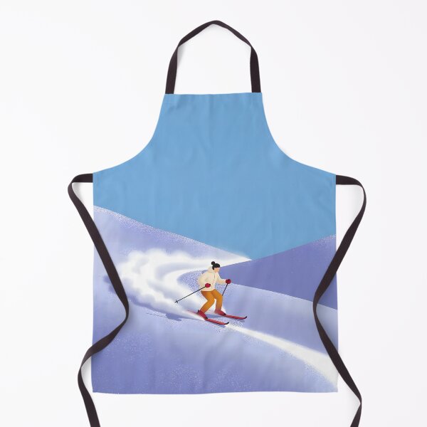 Item preview, Minimalist Skiing Adventure – Winter Mountain Snow designed and sold by KiraChie.