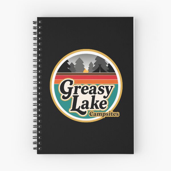 Item preview, Greasy Lake Campsites Sunset Camping designed and sold by HeavHeadDsgn.