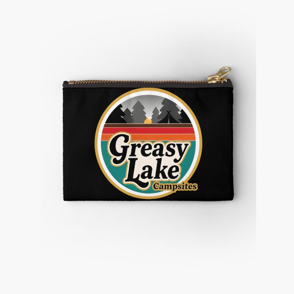 Item preview, Greasy Lake Campsites Sunset Camping designed and sold by HeavHeadDsgn.