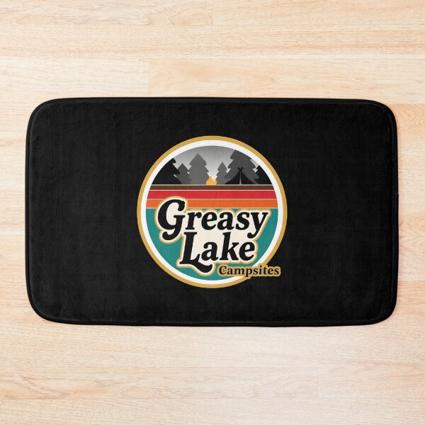 Item preview, Greasy Lake Campsites Sunset Camping designed and sold by HeavHeadDsgn.