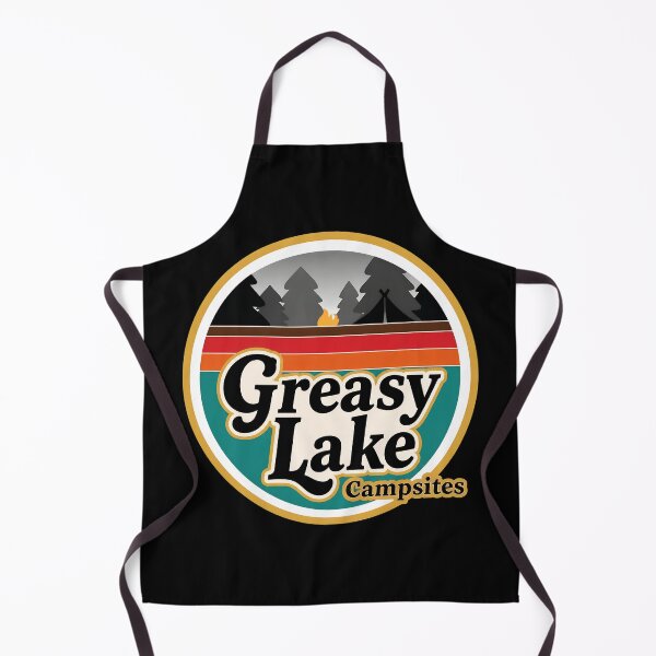 Item preview, Greasy Lake Campsites Sunset Camping designed and sold by HeavHeadDsgn.