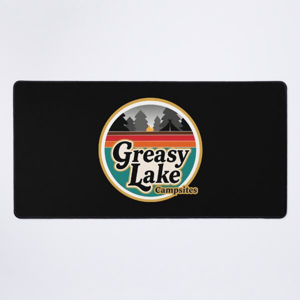 Item preview, Greasy Lake Campsites Sunset Camping designed and sold by HeavHeadDsgn.