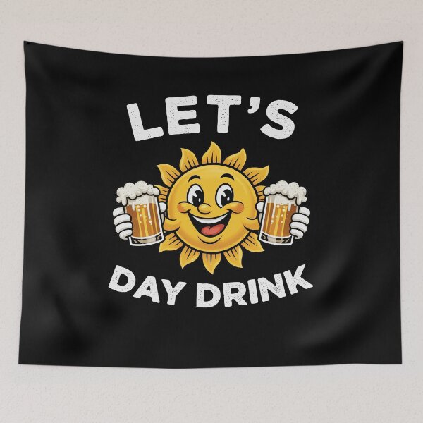 Item preview, Let's Day Drink Funny designed and sold by charoen-design.