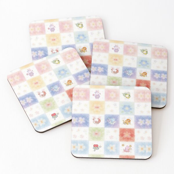 Item preview, BT21 Soft Cute Checkerboard designed and sold by PrincessHojoon.