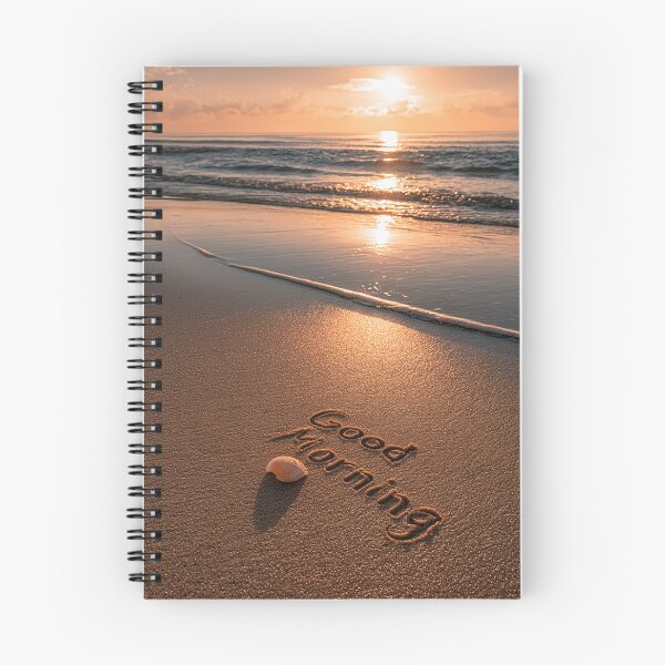 Item preview, Good Morning Sand Inscription At Golden Sunrise designed and sold by chase-thewave.