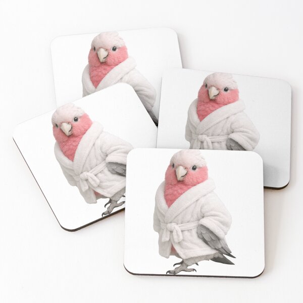 Item preview, Bathrobe Galah designed and sold by Sillytoe.