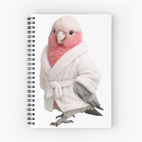Item preview, Bathrobe Galah designed and sold by Sillytoe.