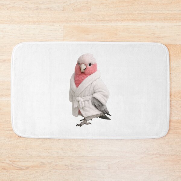 Item preview, Bathrobe Galah designed and sold by Sillytoe.