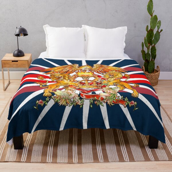Item preview, BRITISH ROCK BAND LOGO WITH CROWN AND MAJESTIC ROYAL LIONS designed and sold by CuPensky.