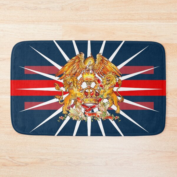 Item preview, BRITISH ROCK BAND LOGO WITH CROWN AND MAJESTIC ROYAL LIONS designed and sold by CuPensky.