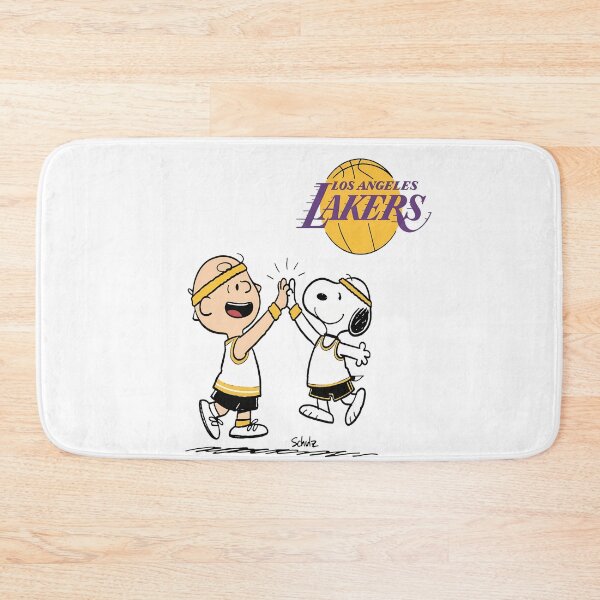 Item preview, Charlie Brown Snoopy High Five Lakers designed and sold by abrahimdiaz.