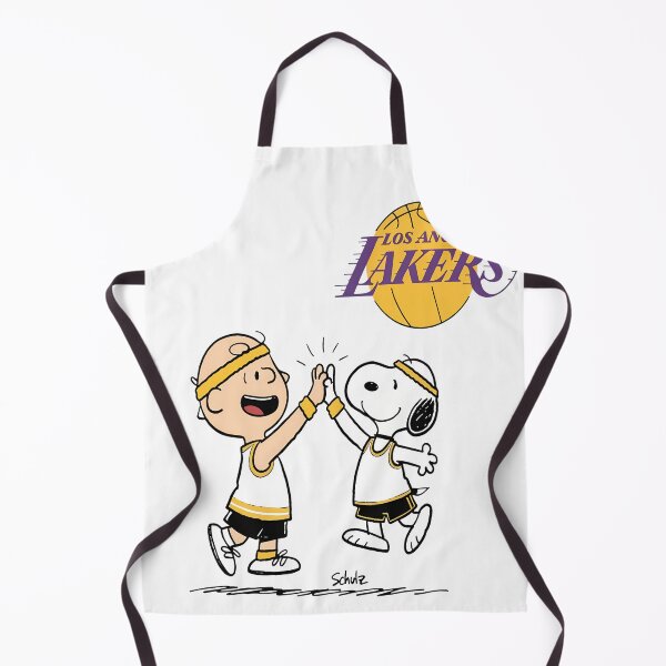 Item preview, Charlie Brown Snoopy High Five Lakers designed and sold by abrahimdiaz.