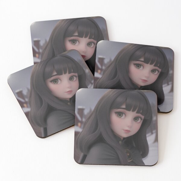 Item preview, Moonlit Winter Gothic Girl designed and sold by MoonGlyphSilence.