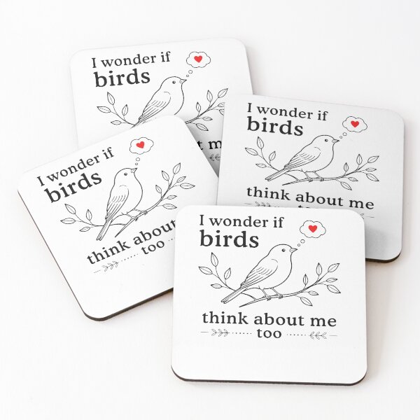 Item preview, I Wonder If Birds Think About Me Too designed and sold by charoen-design.