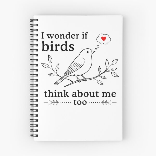 Item preview, I Wonder If Birds Think About Me Too designed and sold by charoen-design.
