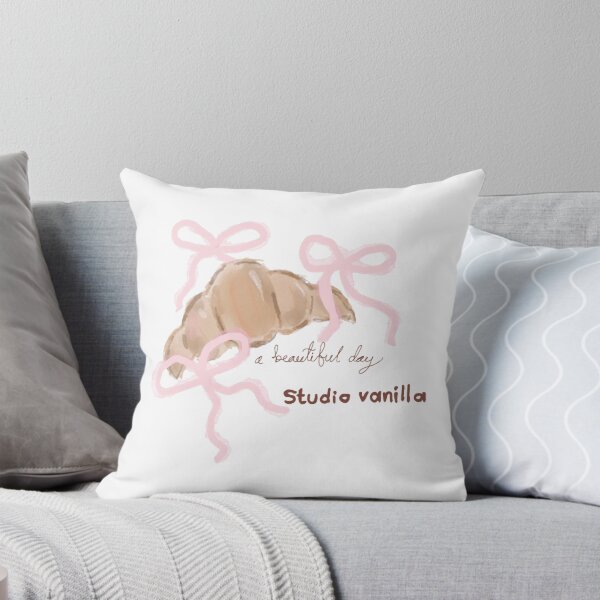 Item preview, Cute Croissant Coquette Picnic Pink Ribbon Aesthetic Art designed and sold by VirginiaEdits.