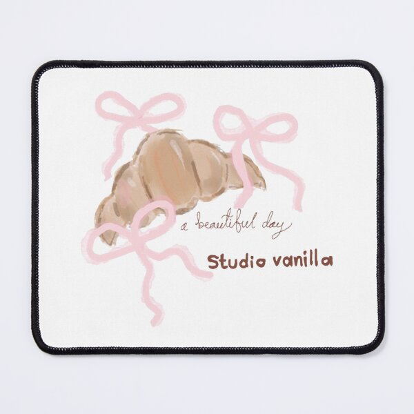 Item preview, Cute Croissant Coquette Picnic Pink Ribbon Aesthetic Art designed and sold by VirginiaEdits.