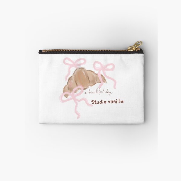 Item preview, Cute Croissant Coquette Picnic Pink Ribbon Aesthetic Art designed and sold by VirginiaEdits.