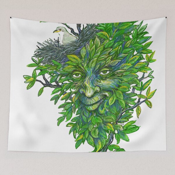 Item preview, Nesting Green Man by Deran Wright designed and sold by Deran Wright.