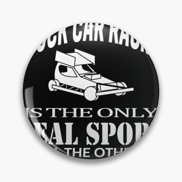 Item preview, Stock Car Racing Is The Only Real Sport designed and sold by CHRISHULTZ.