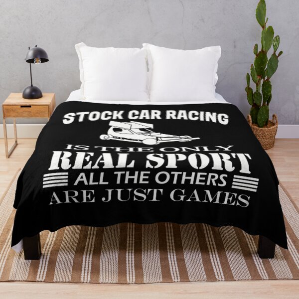 Item preview, Stock Car Racing Is The Only Real Sport designed and sold by CHRISHULTZ.