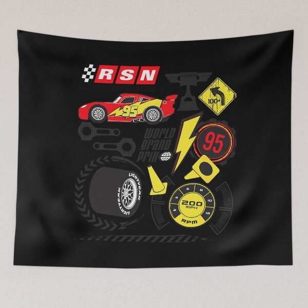 Item preview,  Pixar Cars 2 World Grand Prix Race Poster designed and sold by CHRISHULTZ.