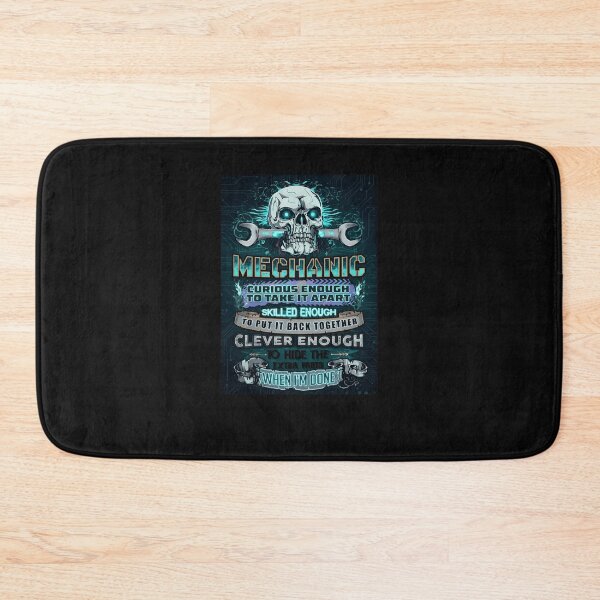 Item preview, Mechanic Funny Skull Tool Work Apparel designed and sold by KaylaCustance.