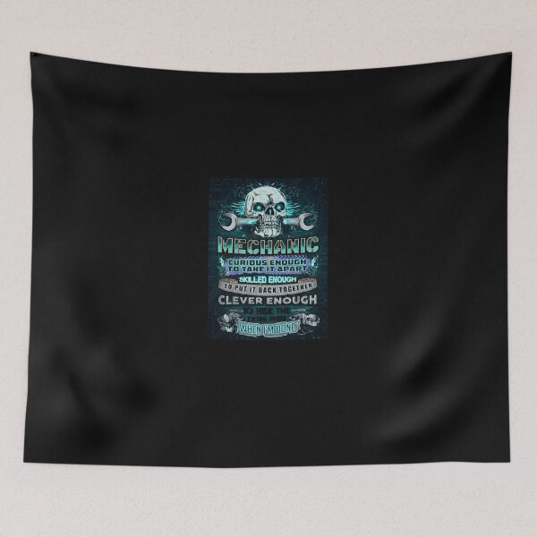 Item preview, Mechanic Funny Skull Tool Work Apparel designed and sold by KaylaCustance.
