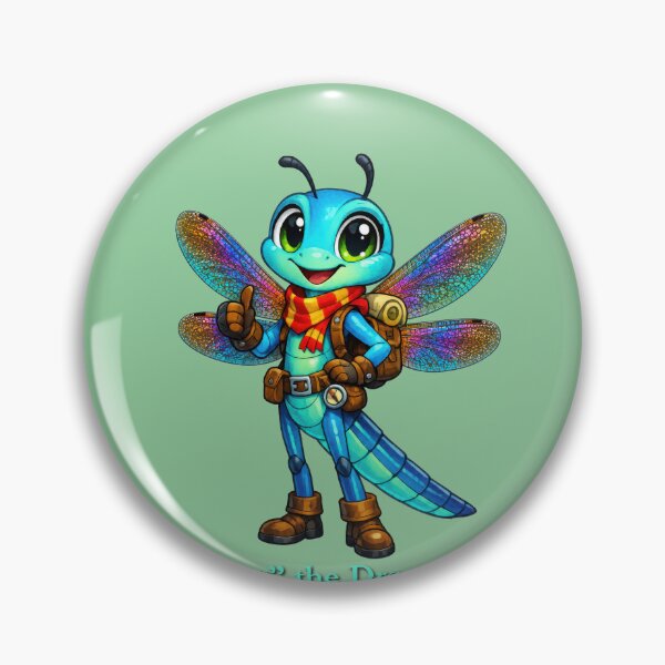 Item preview, Blew Dragonfly Makes His Debut designed and sold by DiscLula.