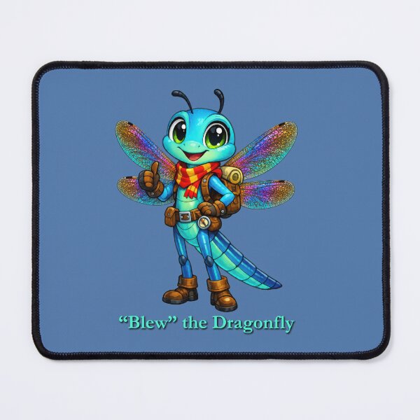 Item preview, Blew Dragonfly Makes His Debut designed and sold by DiscLula.