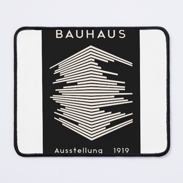 Item preview, Bauhaus Ausstellung 1919 – Minimalist Geometric Modernist Poster designed and sold by pioniksua.