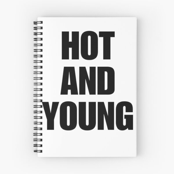 Item preview, Hot and Young Bold Typography Retro Y2K Youth Trend Graphic Tee designed and sold by blawdi.