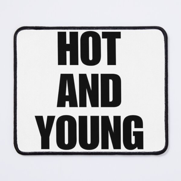 Item preview, Hot and Young Bold Typography Retro Y2K Youth Trend Graphic Tee designed and sold by blawdi.