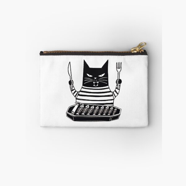 Item preview, Halloween Black Cat And Sardines Tin Funny Hungry Pet Graphic designed and sold by RhinoClothings.