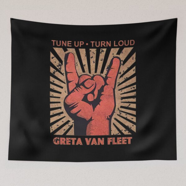 Item preview, Greta Van Fleet Tune Up Turn Loud Rock designed and sold by BarevyAsStore.