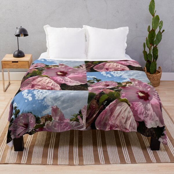 Item preview, Pink Hibiscus Reaching Up To The Sky designed and sold by Betsy Phillips.