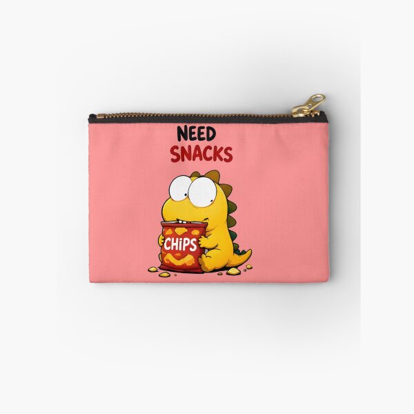 Item preview, Need Snacks Funny Dinosaur Sticker designed and sold by PreeCha Art & Co..