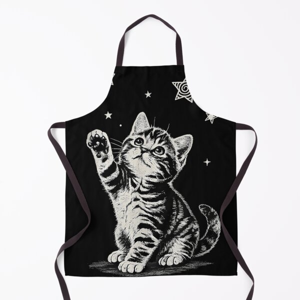 Item preview, Y2K Cat Jumping Stars Silly 90s 2000s Grunge Vintage designed and sold by OMITTEROMINOUS.