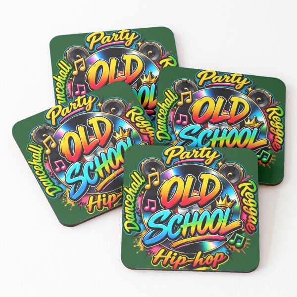 Item preview, Old School Party Reggae Dancehall Hip-Hop Vinyl Record Retro Music Design designed and sold by digitalbob60.